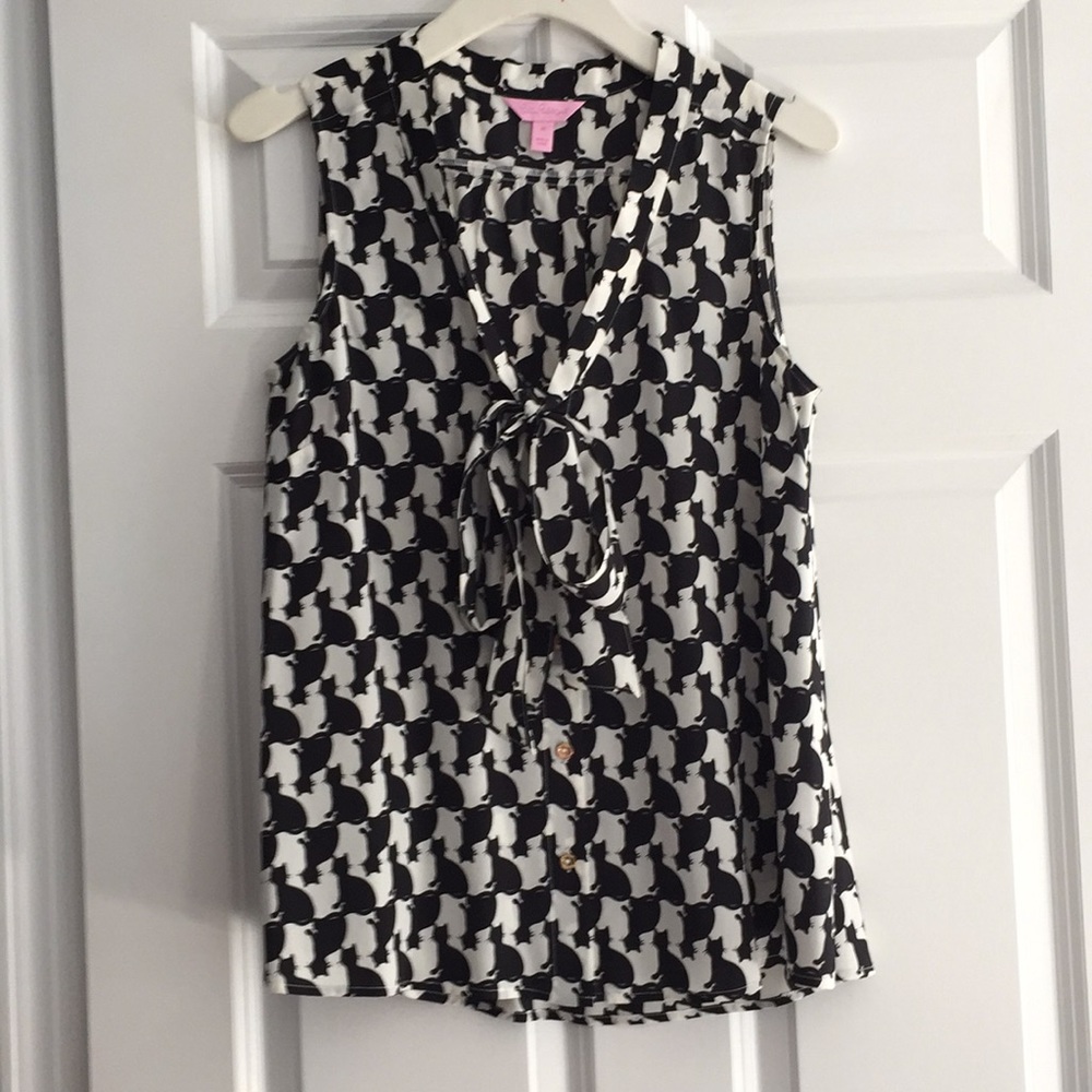 Lilly Pulitzer Dahlia Top Size M
